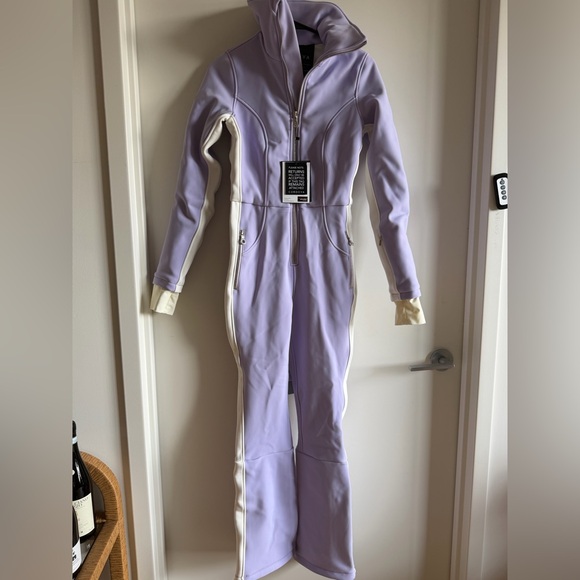 Cordova Lavender Women's ski over the boot Jumpsuit - Picture 4 of 5
